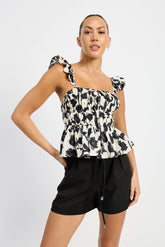 EN SAISON CLARISSE BELTED SHORTS